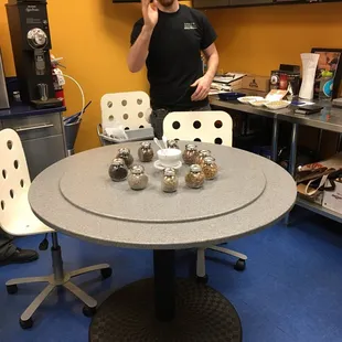 Tony talking about cupping