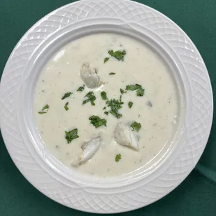 Cream of Crab Soup!