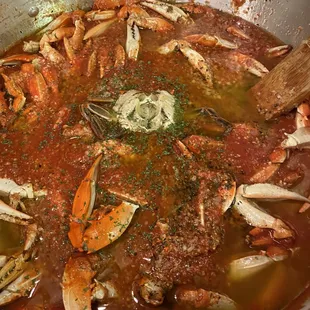Homemade Crab Gravy!