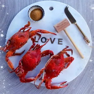 Beautiful Blue Crabs