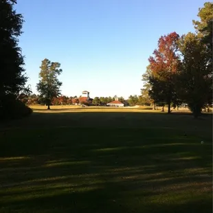 18th tee