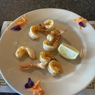 Butterflied Shrimp (broiled)