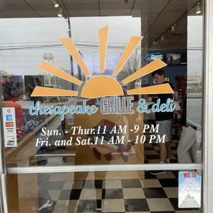 Store front. Crab soup!!