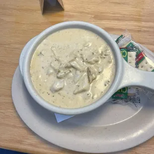 Creamy crab soup