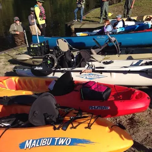 Paddle For The Border Getting ready for launch! Chesapeake Parks &amp; Rec!