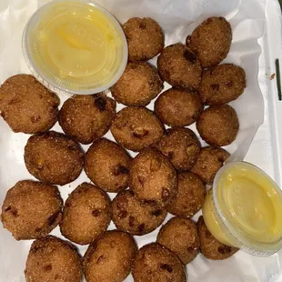 Hush Puppies w/ Melted Butter