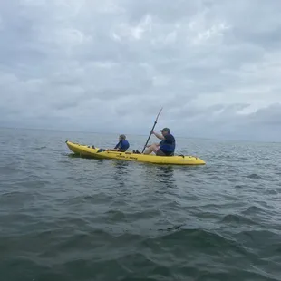 They have double kayaks as well as singles