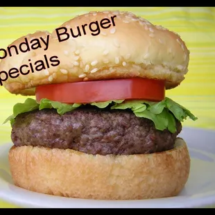 Burger Specials on Monday
