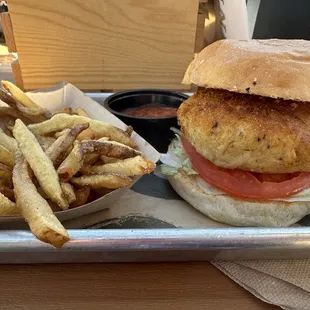 Crab Cake Sandwich