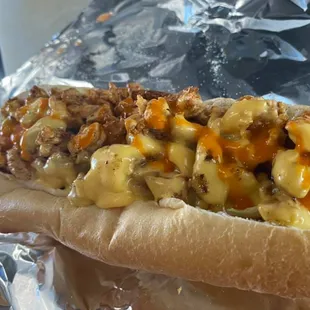 a chili cheese dog