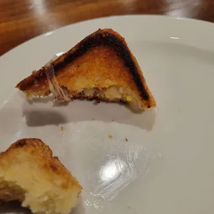Burnt sandwich