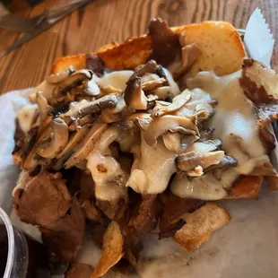 Prime rib French dip