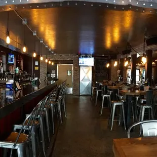 a view of the bar area