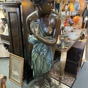 Large bronze work..