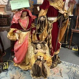 In the market for a 5 foot nativity display? One of a kind!