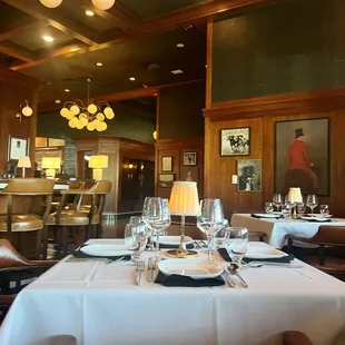 the dining room