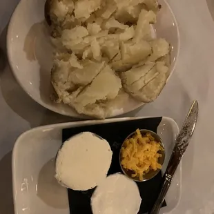 Loaded Jumbo Baked Potato - not particularly jumbo in reality