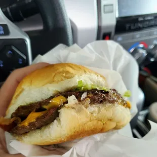 Papa Burger with Bacon!