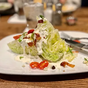 Tasty Wedge salad, my favorite