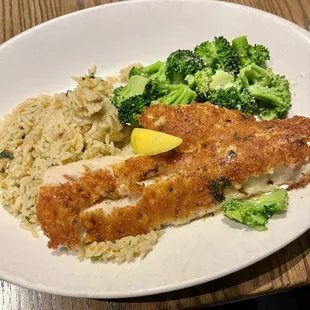 Parmesan Crusted Walleye
