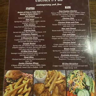 Menu Front