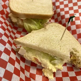 Egg Salad on Sourdough