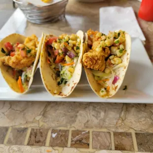 Catfish tacos