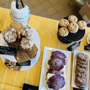 Pastries and pop tart