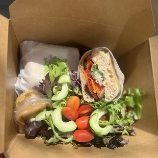 Veggie bahn mi