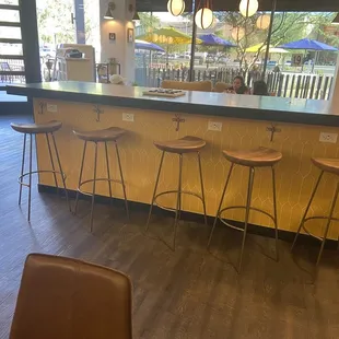 Inside seating