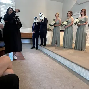 Brides maids, storm troopers