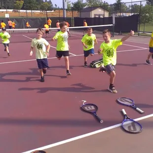 Tennis at Coach Conroy&apos;s All Sports Camp.