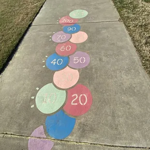 Fun sidewalk