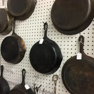 iron skillets
