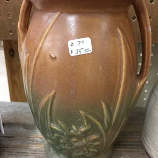 pottery vase