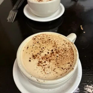 Chai oat milk latte (dirty)