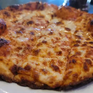 Personal cheese pizza