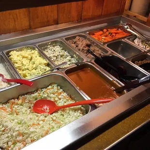 Famous salad bar.