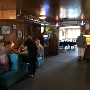 Time warp dining room.