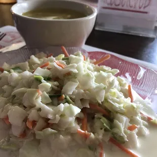 Chet's creamy cole slaw.