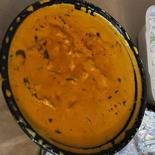 Butter chicken so creamy