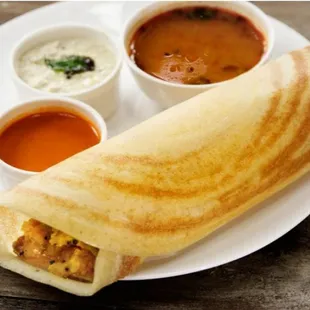 Chicken Tikka Dosa