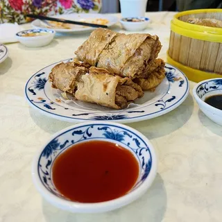B12. Deep-Fried Stuffed Bean Curd Roll