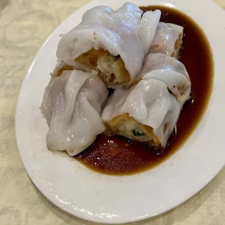 D1. Shrimp Crispy Rice Noodle Roll