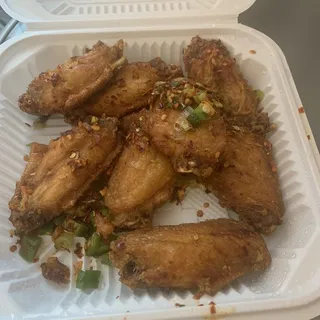 A8. Salt and Pepper Chicken Wings