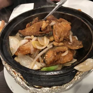 I-1. Fish with Ginger and Scallion in Clay Pot