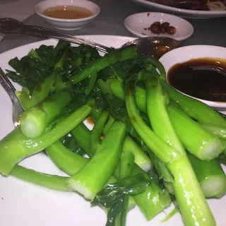 J6. Chinese Broccoli with Oyster Sauce