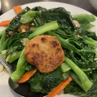 J7. Chinese Broccoli with Fish Cake