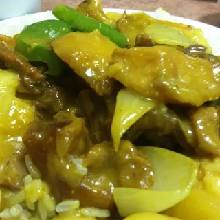 O-30. Beef Stew over Rice