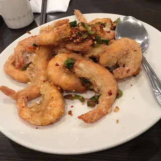 E8. Salt and Pepper Prawns